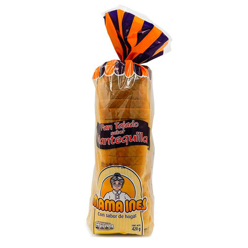 PAN TAJADO MAMAINES 420G MANTEQUILLA